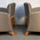 Thumbnail: Pair Of Sleek Modern Lounge Chairs By Bernhardt