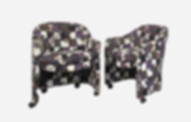 Pair of Mid-century Rolling Chairs by Milo Baughman for Thayer Coggin