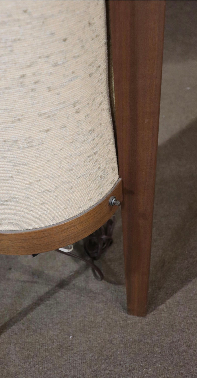 Thumbnail: Six Foot Mid-Century Floor Lamp for Modeline