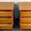 Thumbnail: Pair of Mid-Century Style Maple Nightstands by Ethan Allen