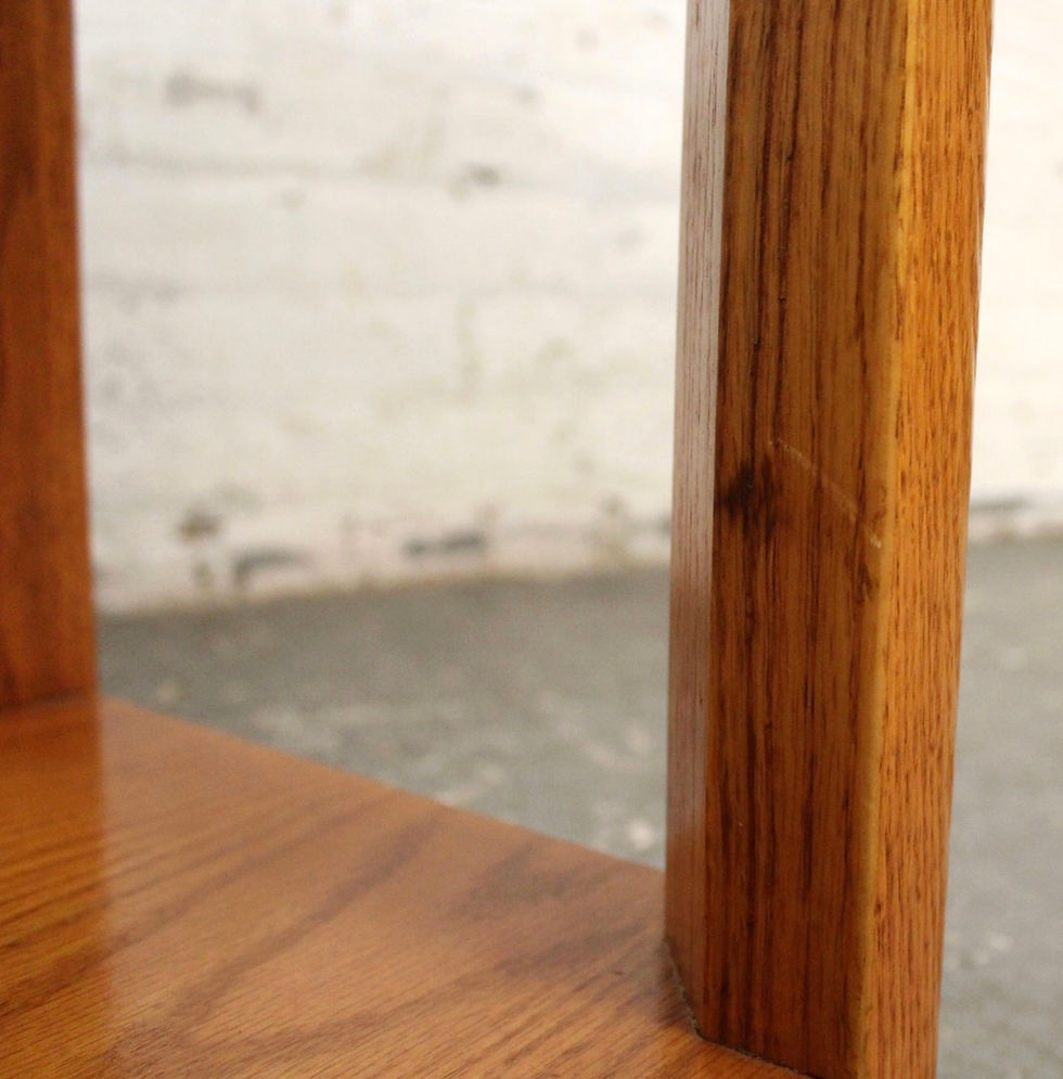 Thumbnail: Mid-Century Modern Oak Console Table by Mersman