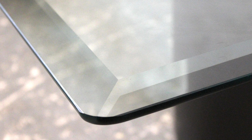 Thumbnail: Monumental Post-Modern Modular Glass Coffee Table