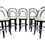 Thumbnail: Set of Five Decorator Style Contemporary Swivel Stools