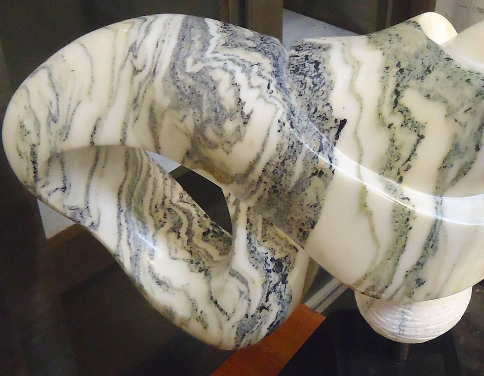Thumbnail: Stunning Marble Mobile Sculpture by Sharon Gainsburg