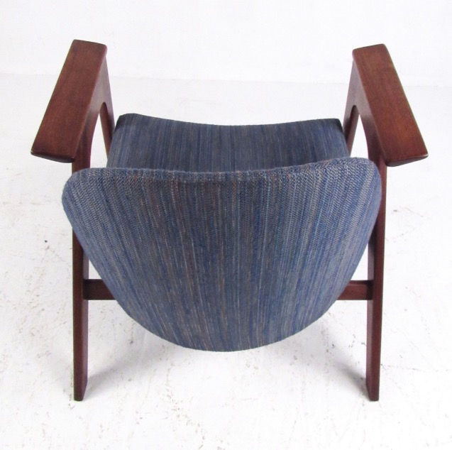 Thumbnail: Pair of Scandinavian Modern Lounge Chairs After Kofod-Larsen