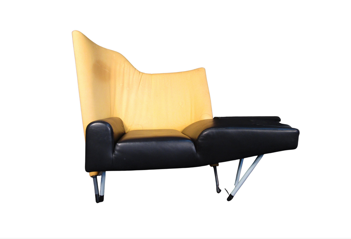 Torso Chaise Sofa by Paolo Deganello
