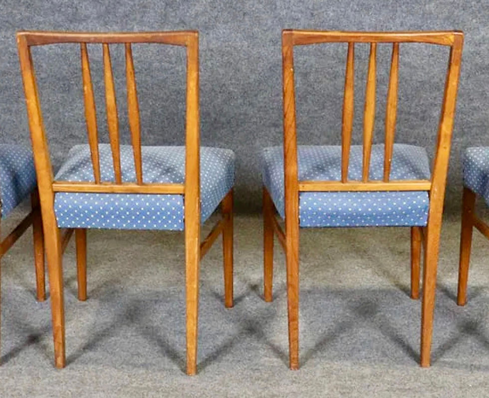 Thumbnail: W. H. Russell for Gordon Russell Dining chairs
