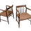 Thumbnail: Pair of Vintage American Walnut Armchairs by Heritage Henredon
