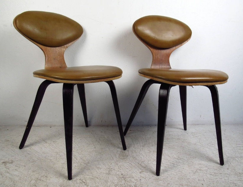 Thumbnail: Mid-Century Bentwood Chairs in the Style of Norman Cherner