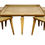 Thumbnail: Mid-Century Vintage "Antigua" Coffee Table with Nesting Stools
