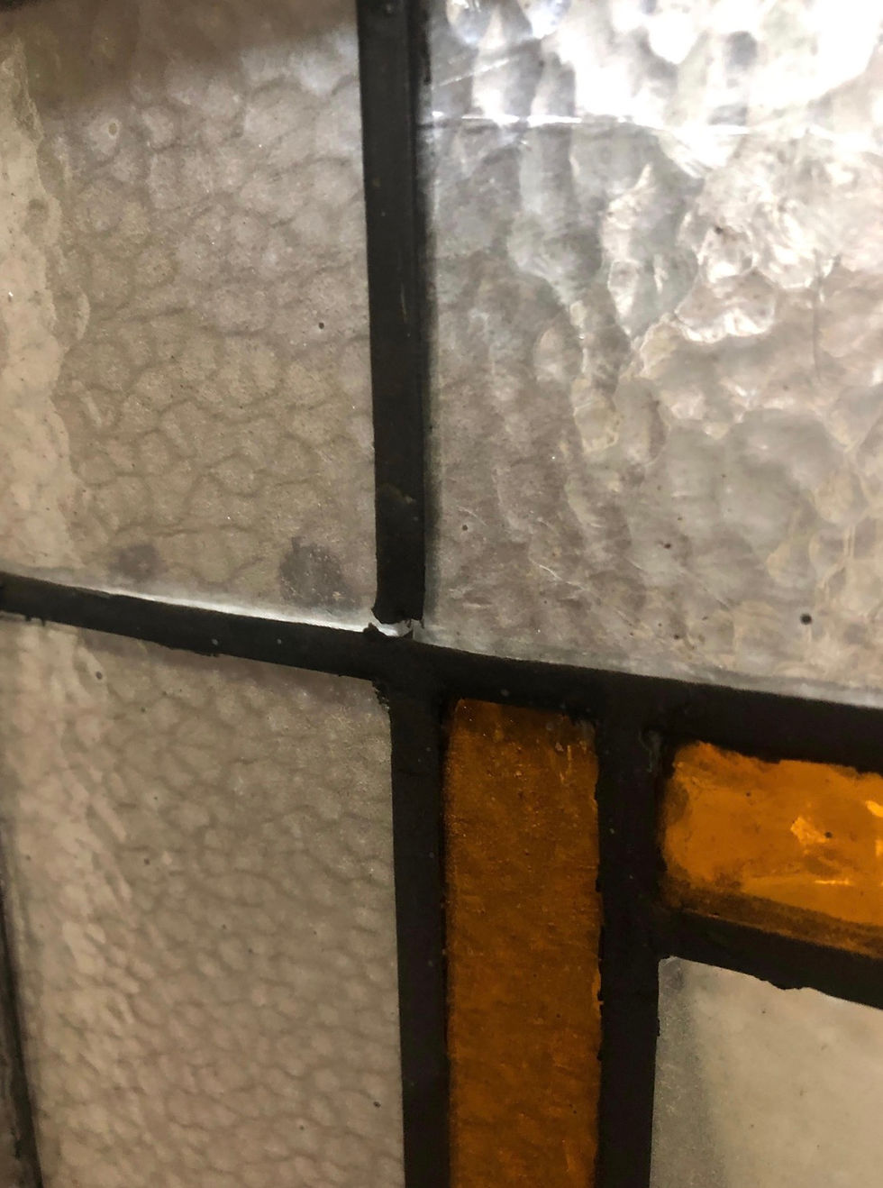 Thumbnail: Pair Stained Glass Windows 40" x 28"