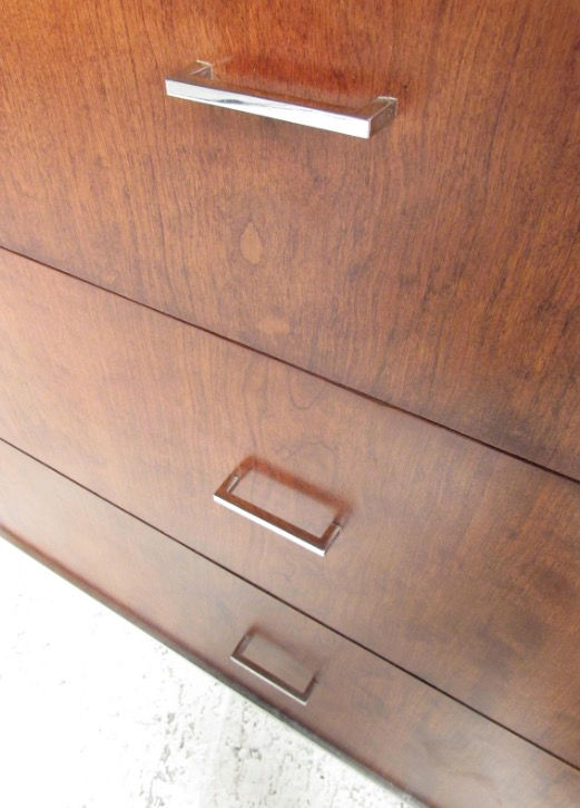 Thumbnail: Tall Midcentury Highboy Dresser by John Stuart Inc