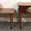 Thumbnail: Pair of Vintage Lane "Acclaim" Series Walnut Two-Tier End Tables