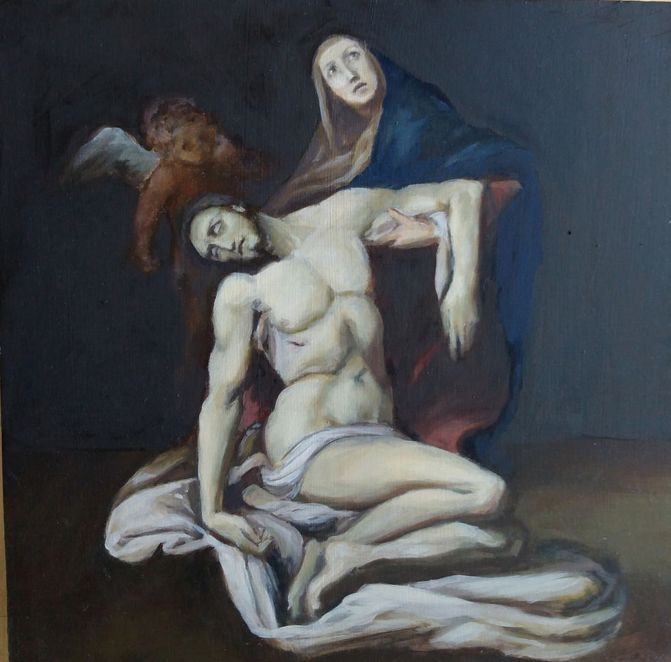 Pieta by Crespi study
