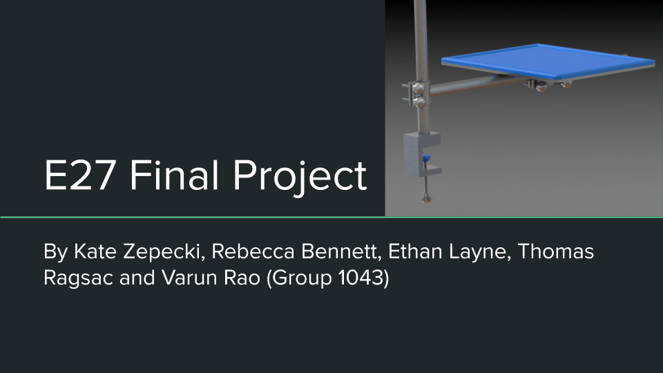 E27 Final Project Presentation