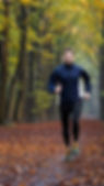 Laufer im Wald