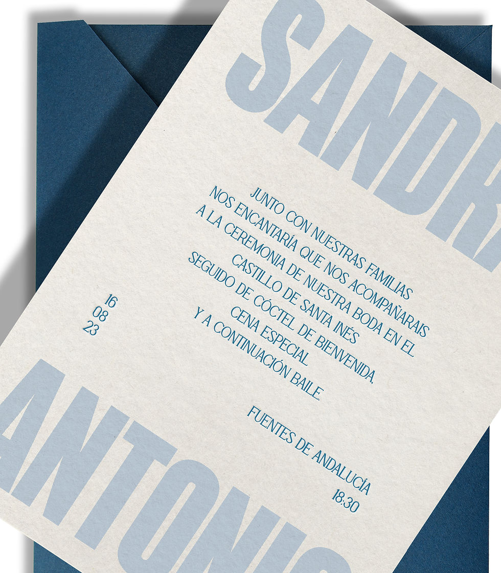 Invitaciones de Boda Originales