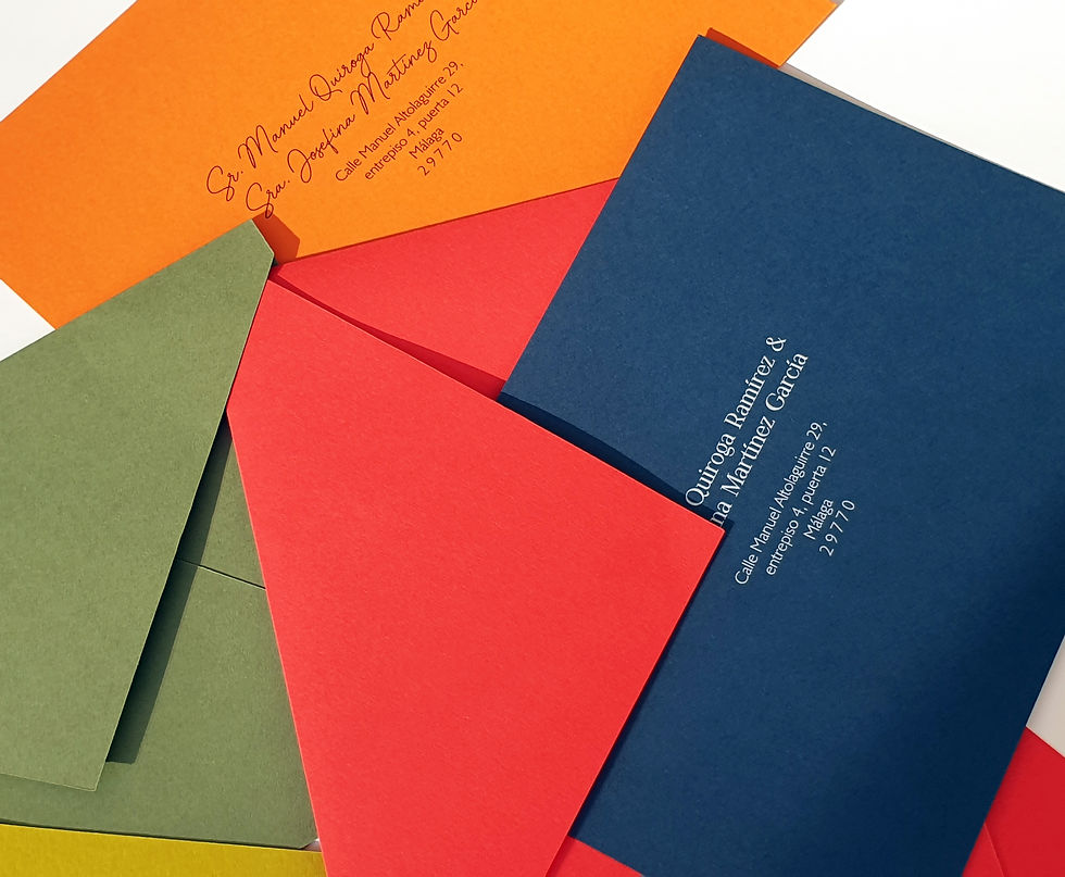 Ideas para invitaciones de boda