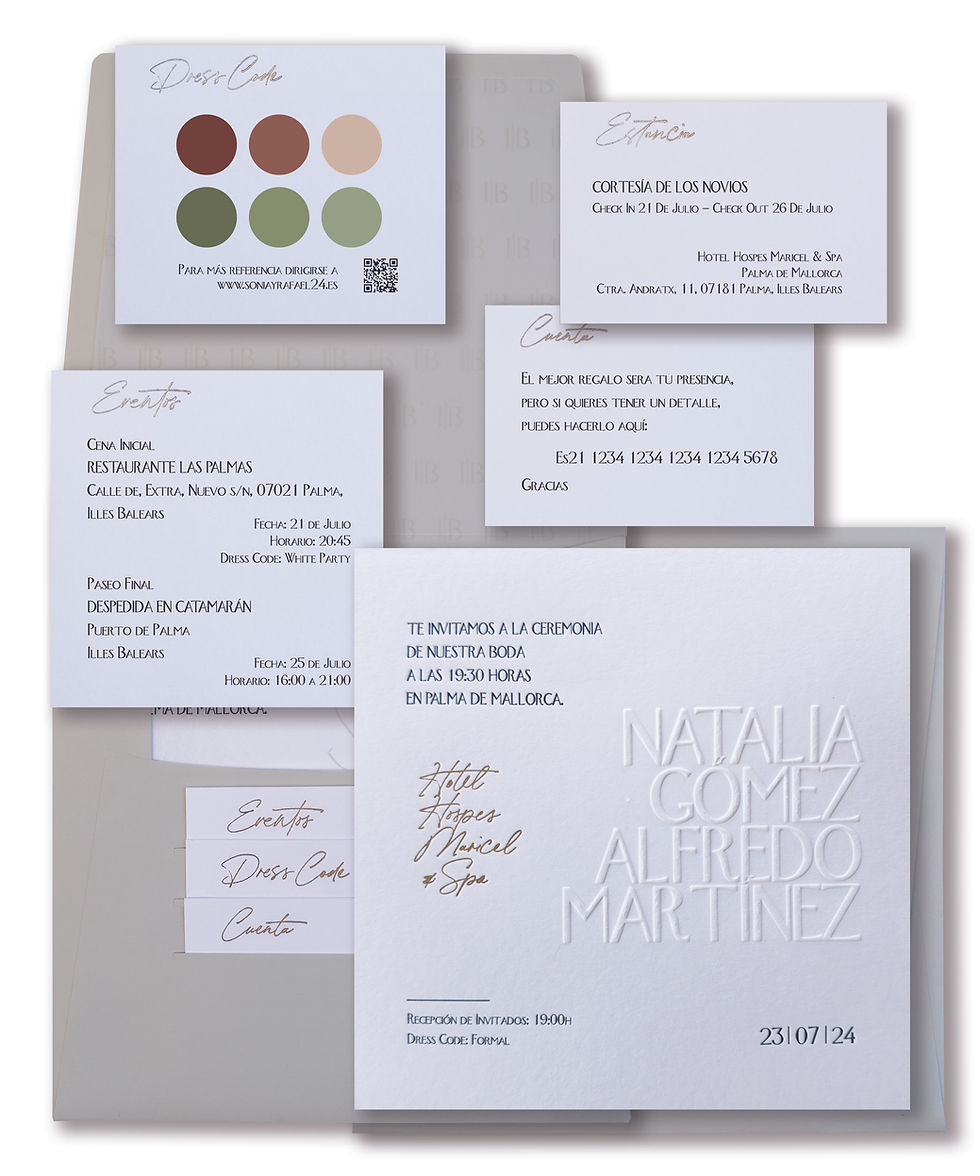 Invitaciones de Boda Clásicas