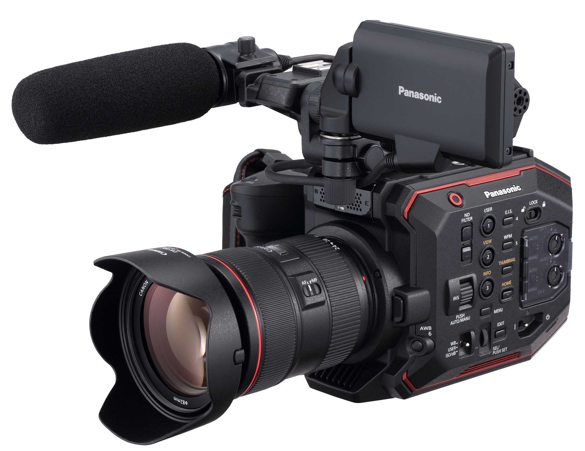Presentazione Panasonic AU-EVA1