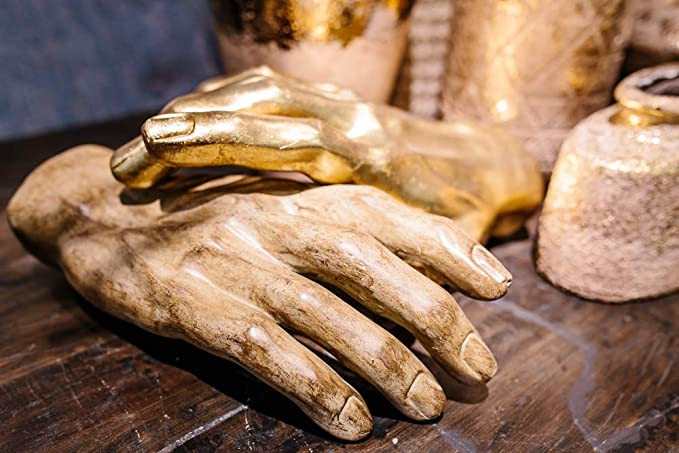 Küçük resim: Eskitme Gold El Obje
