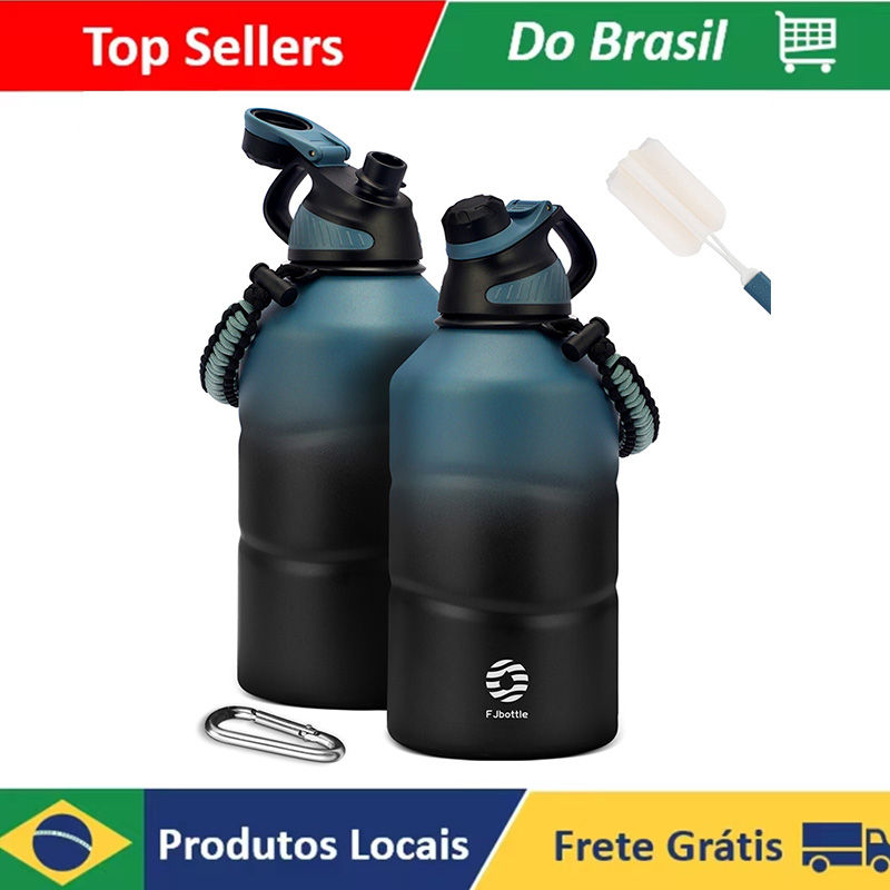 FEIJIAN Thermos Bottle 1.9L Large Capacity Stainless Steel Thermal Water Bottle