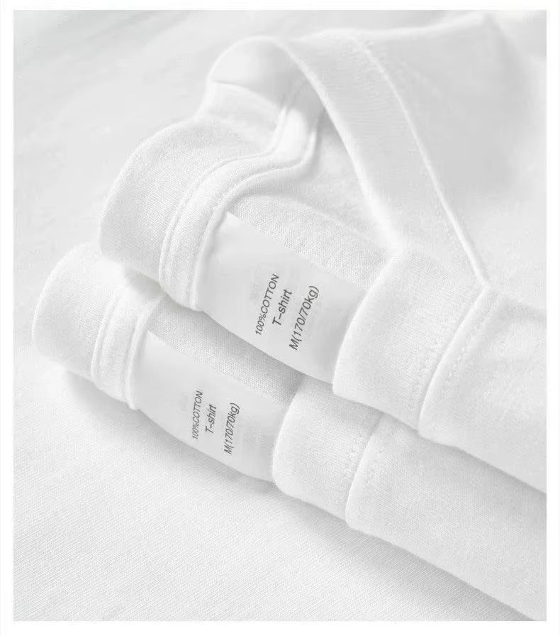 Thumbnail: Summer Fashion Trend Luxury Brand Letter Print T-shirt Men Women Cotton Short Sl