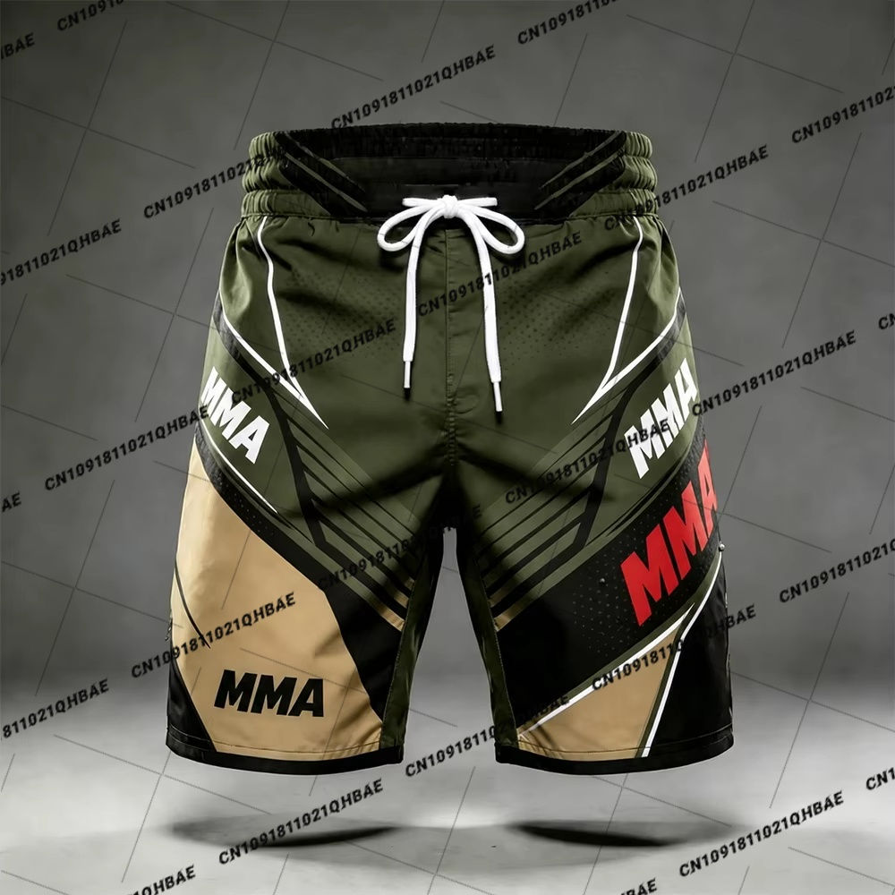 2026 New Hot Men MMA Summer Fighting Night Octagonal Cage Boxing Oversized Quick