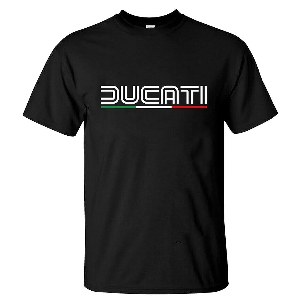 Miniatura: Summer 2026 New Motorcycle Style Men's T-shirt Fashion Hot Sale Men's and Women'