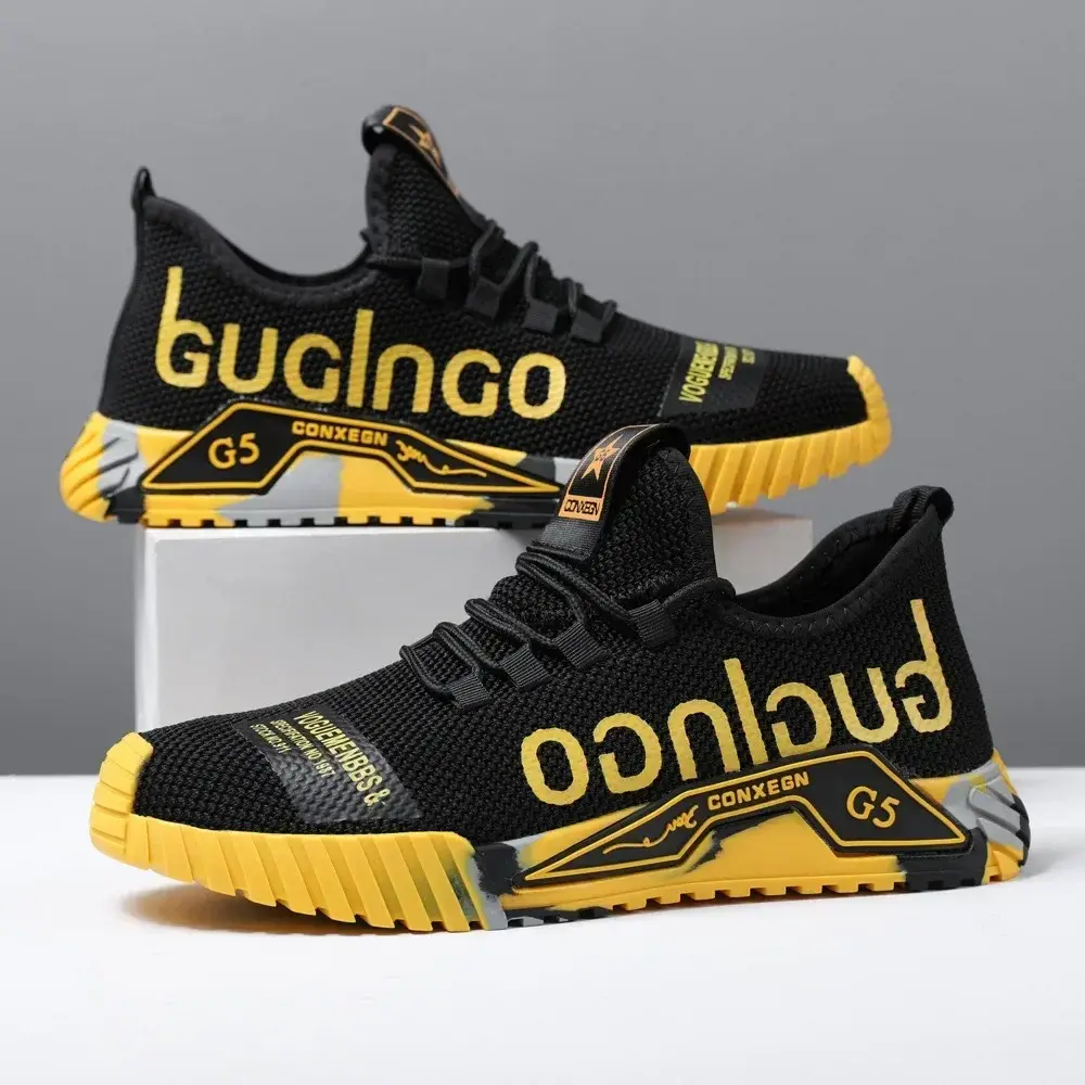 Runing Sport Fashion High Top Sneakers Zapatillas De Deporte 2024 Men Casual Mes
