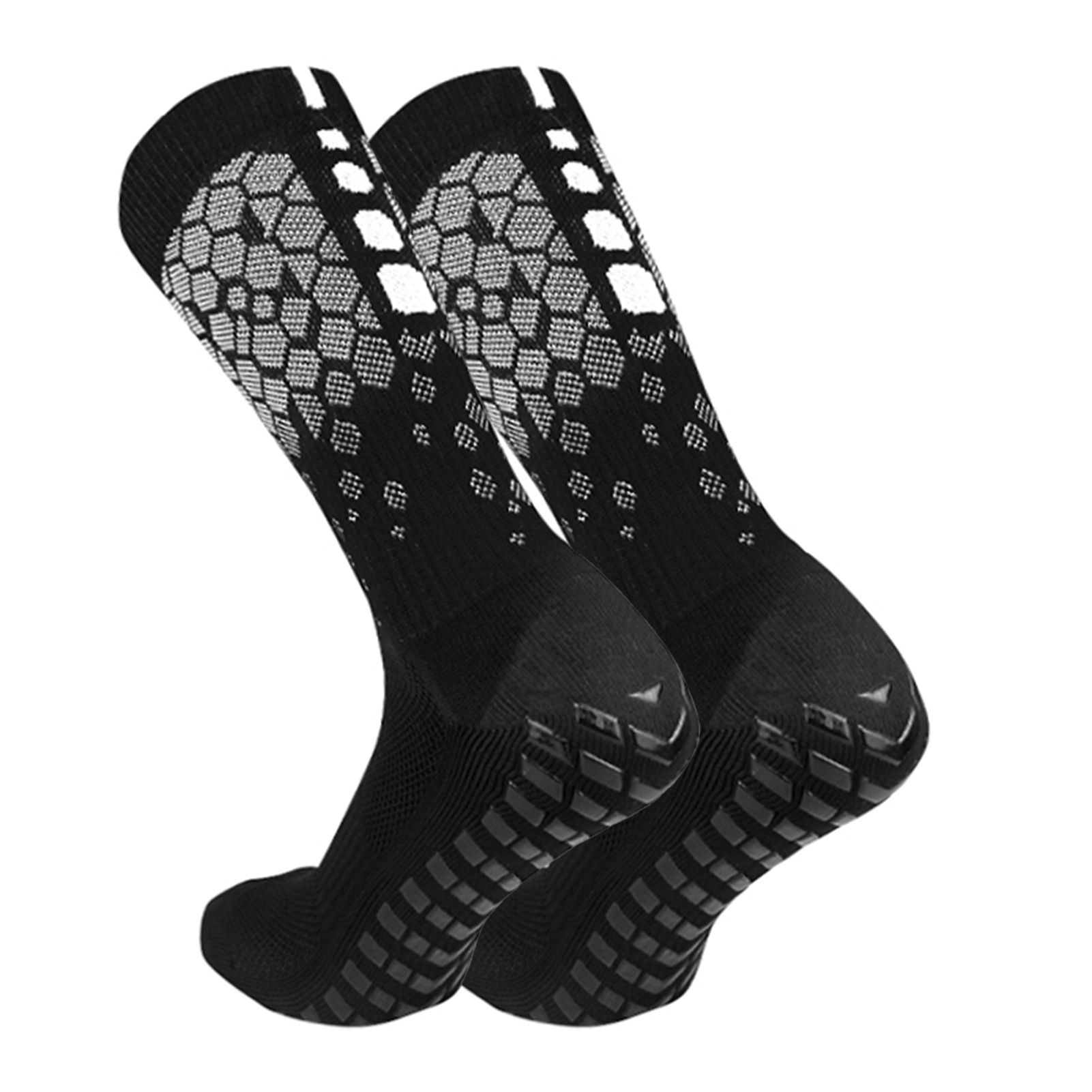 Anti-slip Soccer Socks for Men and Women Breathable Athletic Socks with Grippers