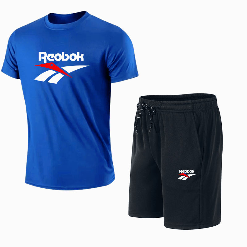 Miniatura: Conjunto Masculino Verão — Camiseta Estampada + Bermuda (2 Peças)