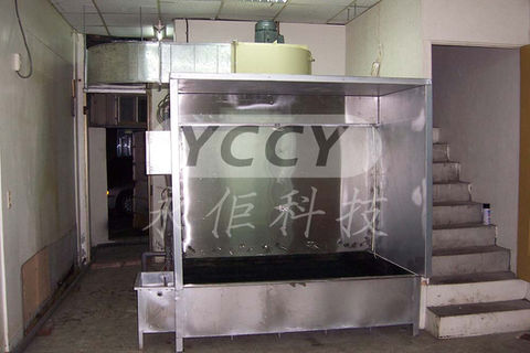 水幕式 6尺噴漆水洗台 (傳統強力型)