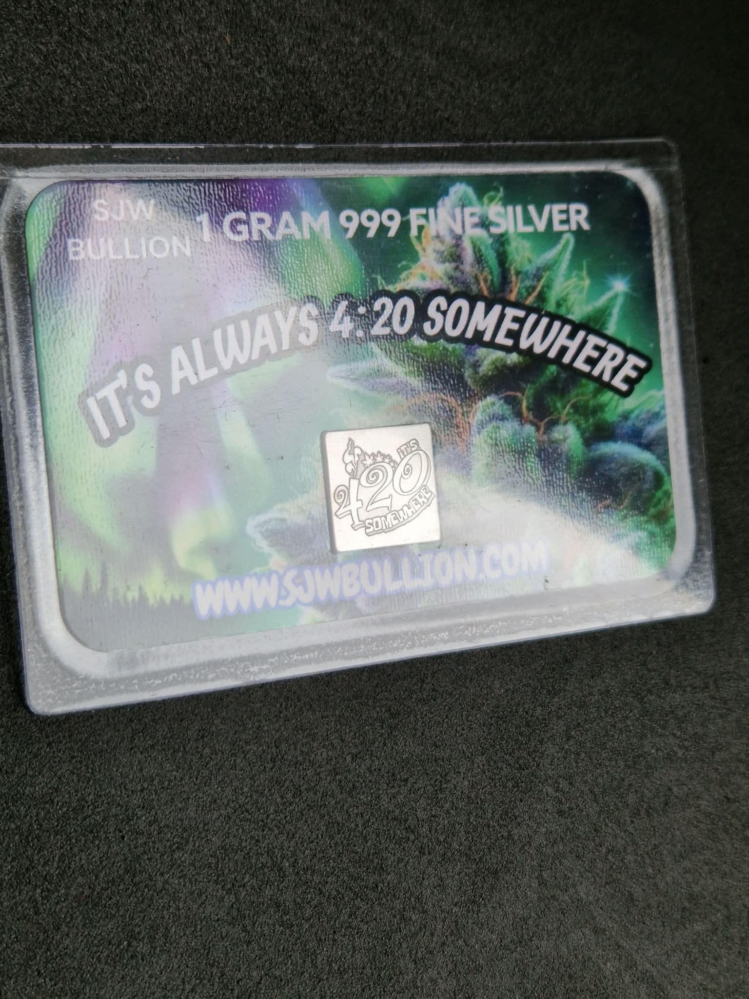 It’s always 4.20 somewhere carded fractional 