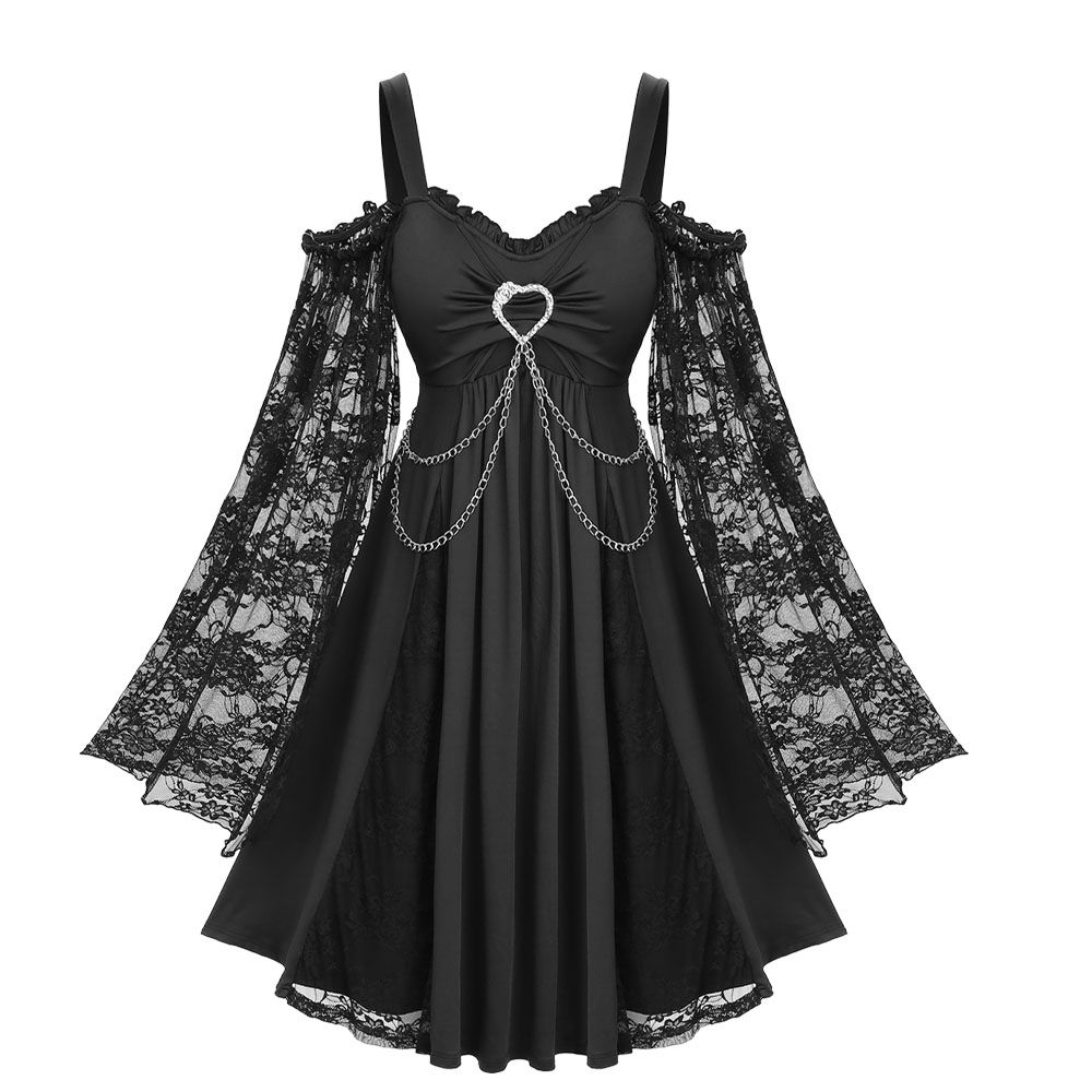 Lumina Gothic Lace Dress