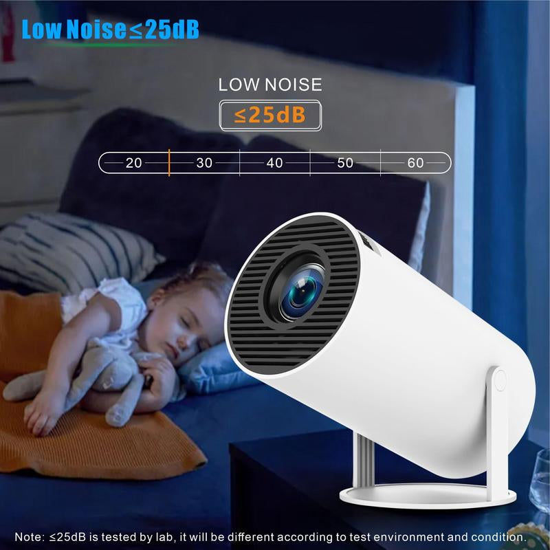 Thumbnail: Portable Projector, Projector with Remote Control, Android Wifi Bluetooth-Compat