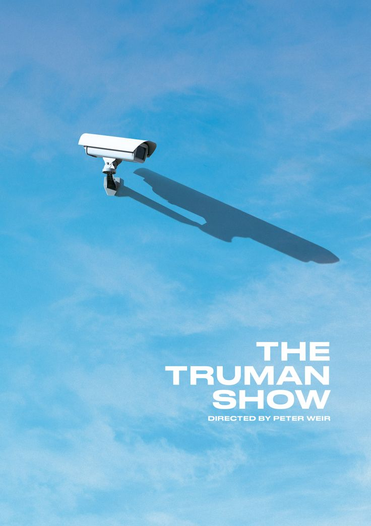 The Truman Show Poster. Image by: Pinterest
