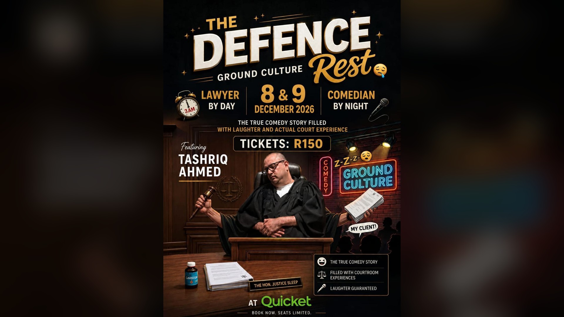 The Defence Rest Featuring Tashriq Ahmed