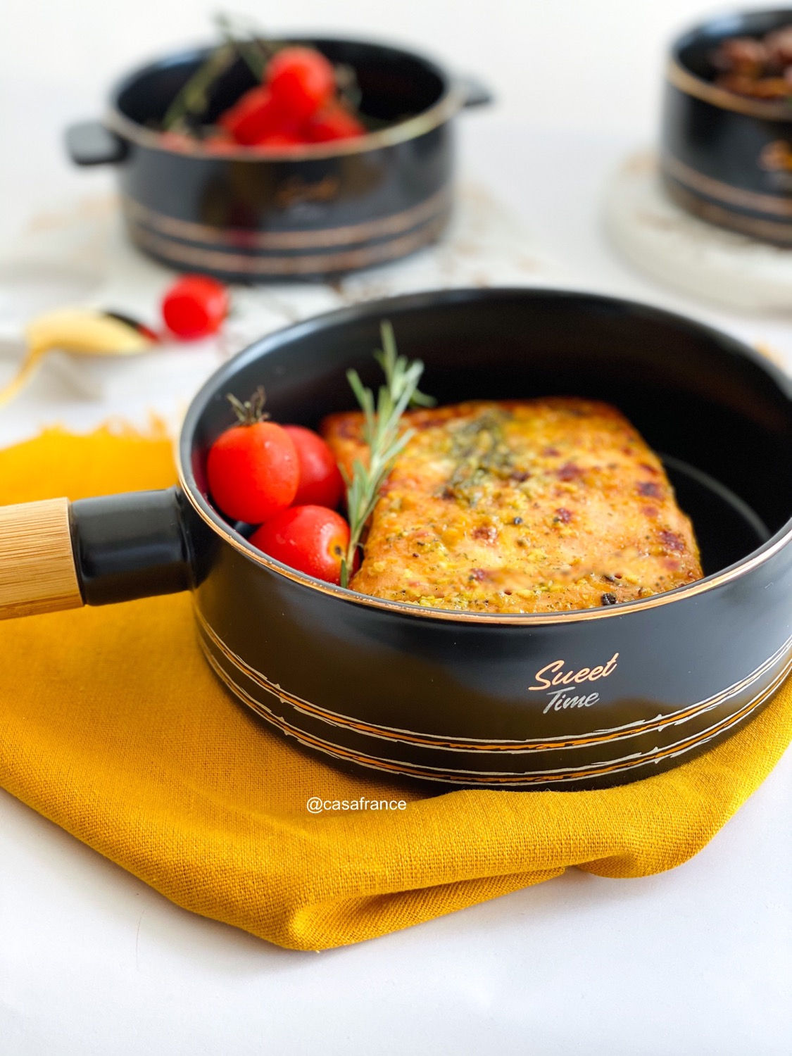 Mini Panela Sweet Time Porcelana 28cm 