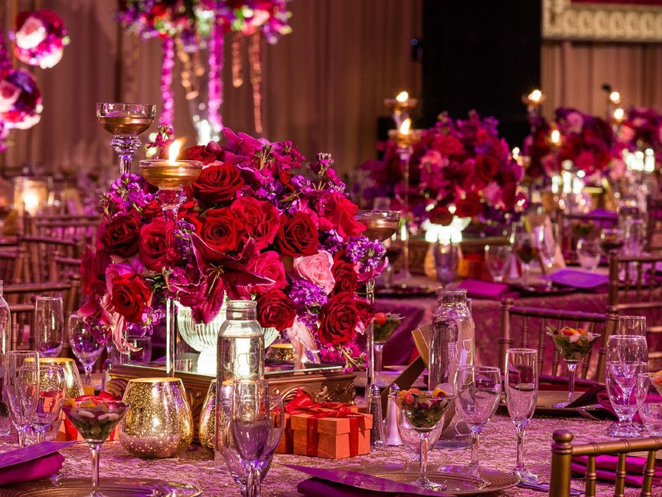 Свадьба цвета фуксии вдохновение фото 24