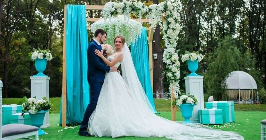 Темно-синий и изумрудный свадьба