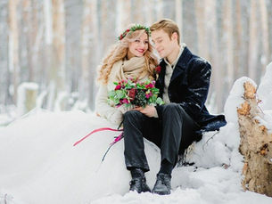 Простые советы для организации сказочной зимней свадьбы