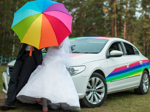 Свадьба в стиле радуга: праздник ярких красок и счастья