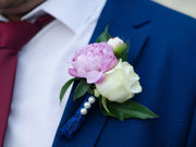 Виды свадебных бутоньерок