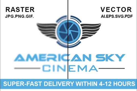 Miniature : Je vais vectoriser et modifier votre logo/image/brochure/flyers