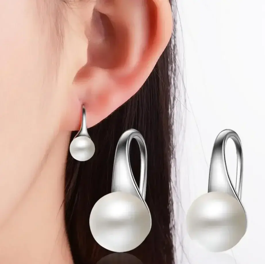 Pearl Grace Drop Earrings
