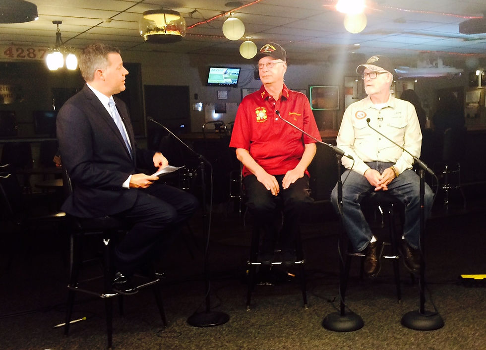 Quartermaster Ron Palfrey w/Host
