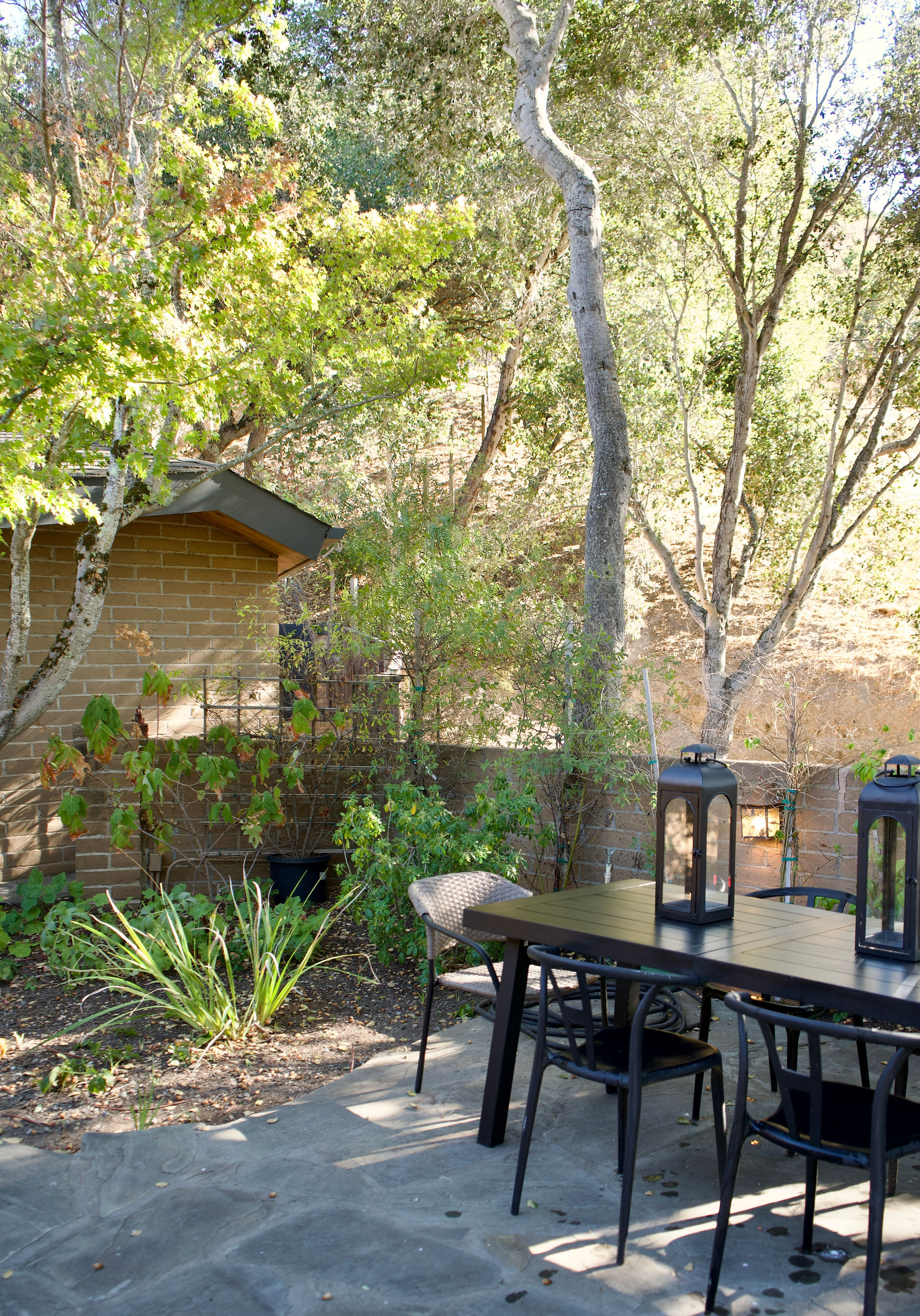Carmel Valley outdoor dining home staging