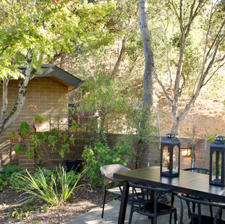 Carmel Valley outdoor dining home staging