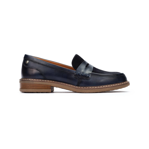 Mocassins Femme Pikolinos ALDAYA - En Cuir Véritable, Coupe Classique - Confortables Pour La Ville, Bureau